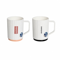Gobelet en plastique antibactérien de 400 ml avec poignée, en PP, tasse à boire réutilisable, tasse blanche, gobelet pour bain de bouche, gobelet de voyage