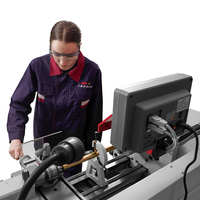 Tour à bois et à métaux miniature de haute précision CE approuvé 220V 750W FS-5580V, machine de fraisage et de perçage horizontale à vitesse variable