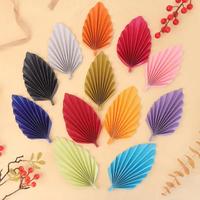 2 teile/paket Glitter Fan Cake Topper Golden Leaf Kuchen Dekoration liefert Hochzeits torte Zubehör Valentinstag Palm Leaf Papier Fan