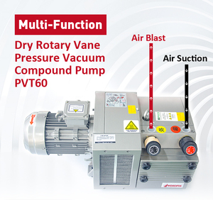 Wordfik pvt60 ROTARY VANE áp lực chân không Composite bơm cho in ấn và máy giấy chế biến gỗ CNC Router - Product Image 3