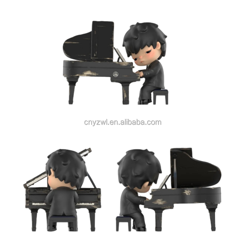 Authentic Popmart Official Original Hirono the Pianist Figure