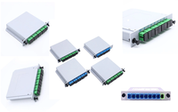 Type de Cassette Plc Splitter Fibre Optique Plc Splitter Cassette Tape sc /apc Upc Fibre Optique Nap Box Splitter pour Ftth