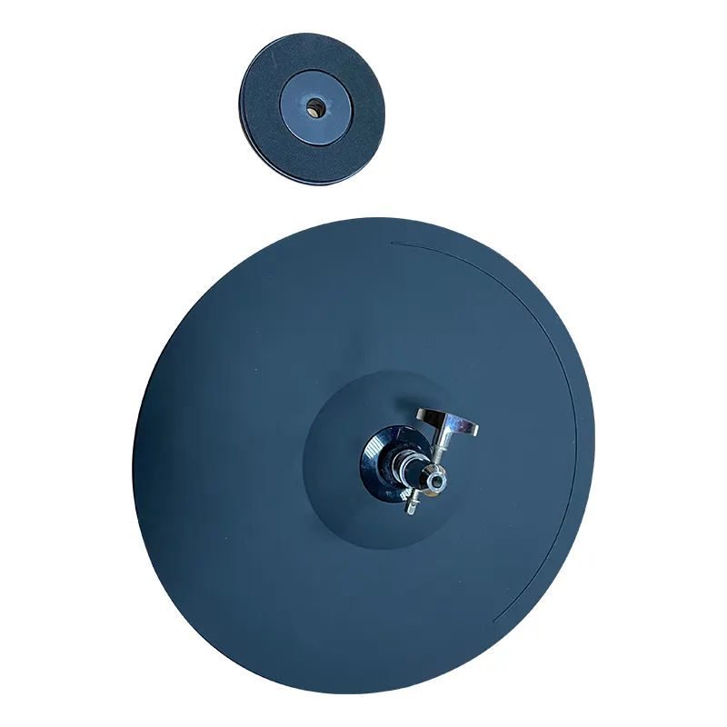 High-quality Chinese optic sensor hi-hat set dual zone rubber cymbal with choke