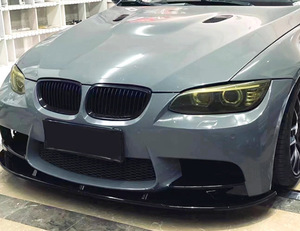 4PCS estilo parachoques delantero del labio para <span class=keywords><strong>BMW</strong></span> Serie 3 E90 <span class=keywords><strong>316i</strong></span> 320i 2005-2012 Material de ABS divisor delantero Spoiler partes del cuerpo - Product Image 3