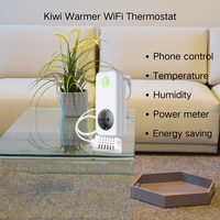 Prise intelligente thermostatique avec coque en PC ignifuge et vanne de mélange thermostatique pour chauffage domestique, prise AU