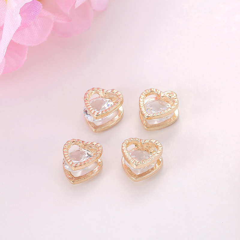 Forme de 7 cœurs, 8,8*12,3 mm