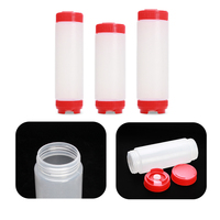 Bouteilles à presser pour vinaigrette au chocolat extrusion à double tête Bouteille à presser en plastique pour sauce chaude Ketchup 456ML 570ML 684ML