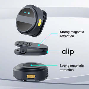 Échantillon gratuit NEEXXT SX21 Dual SX21i Double Microphone Lavalier Magnétique 2.4GHz Double Microphone Lavalier Sans Fil Longue Durée de Vie de la Batterie - Product Image 3