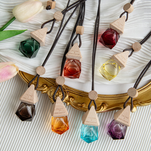 Diffuseur de <span class=keywords><strong>parfum</strong></span> pour voiture en verre <span class=keywords><strong>non</strong></span> <span class=keywords><strong>toxique</strong></span>, design diamant, longue durée, à suspendre - Product Image 5