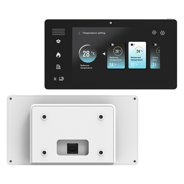 Tuya Zigbee Panel Home Automation System Sensors Zigbee Control Panel Lighting Temperature Curtains Zigbee Smart Hub Tablet