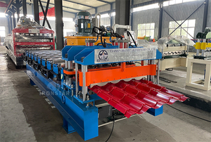 <span class=keywords><strong>828</strong></span> máy móc nhôm tráng men mái tấm lạnh cuộn tạo thành máy cho hồ sơ thép - Product Image 4