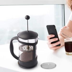 프렌치 프레스 교체 카페티에르 필터 메쉬 스크린 4 인치 스테인레스 스틸 재사용 8 컵 34 OZ 1000 ml 커피 차 메이커 - Product Image 5