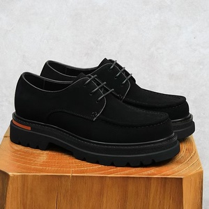Nouvelles chaussures d'été pour hommes à semelle en caoutchouc, style tendance, bout rond, décontractées, confortables pour la conduite - Product Image 1