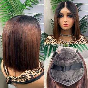 Perruque Bob SDD Vietnamienne Lisse Baguette 100% Cheveux Humains avec Fermeture en Dentelle 4x4 Super Soyeuse – Vente en Gros - Product Image 3