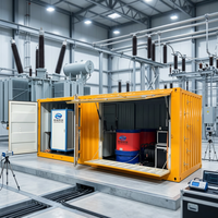 Machine d'essai de décharge partielle à tension induite, protection IP55, fréquence 100-300 Hz, test électronique sans PD à 1 %