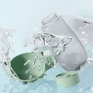 Gobelet à eau pour animaux de compagnie de haute qualité, moderne et arrondi, en matériau HIPS+PET, avec logo de marque personnalisé pour chiens - Utilisation en voyage et en extérieur - Product Image 3