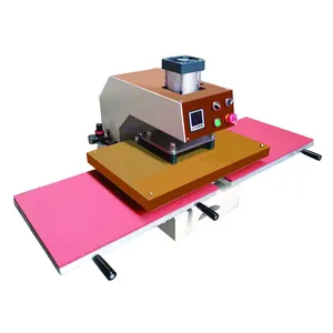 OEM Pneumatic T shirt Heat Press Machine Heat Transfer Printing On Cloth
