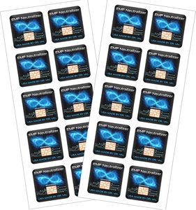 Neutralizzatori di Protezione EMF - Design Sottile - Sviluppato da <span class=keywords><strong>Dr</strong></span>. Valerie Nelson, Adesivi EMF per Cellulari, Adesivi Anti-Radiazioni - Product Image 1