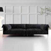 Canapé modulable électrique Timberight Italie 3 places en tissu mélangé beige moderne pour salon, hôtel/villa