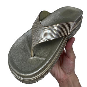 Sandalias de Plataforma con Tacón Alto y Bordado de Bosirui <span class=keywords><strong>Flash</strong></span> Girl, <span class=keywords><strong>Chanclas</strong></span> de Goma con Suela Gruesa Antideslizante para Playa, Personalizables - Product Image 3