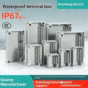 HS Manufacturer IP66 Waterproof Aluminum Enclosure Electric Meter Junction <strong>Box</strong> Control Distribution <strong>Switch</strong> <strong>Box</strong> Screw Protection - Product Image 5