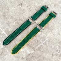 Nouveau bracelet de montre de sport pour homme à double couche avec blocs de couleur en silicone, disponible en plusieurs couleurs