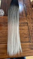 Offre Spéciale : Toupet de Luxe en Cheveux Chinois Remy Doux Effet Miroir, Double Trame, Double Tirage, Tissage à la Machine, 150g