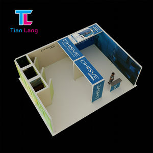 Cabina de exhibición de equipo de Feria Comercial de aluminio portátil de configuración rápida de alta calidad TianLang - Product Image 2