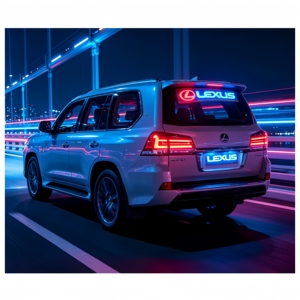 Pegatina para Coche <span class=keywords><strong>EL</strong></span> con Efecto Ultrafino, Cristalino por la Noche, Mejora la Visibilidad. Reduce <span class=keywords><strong>el</strong></span> riesgo de colisiones. Tu guardián de seguridad en la carretera - Product Image 1