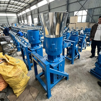 Machine à granulés d'aliments pour animaux à haute productivité PTO pour poulets, canards, volailles, fonctionnement semi-automatique, diamètre des granulés de 2 à 12 mm