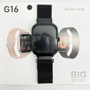 Nuovo Arrivo 2026: Set <span class=keywords><strong>Smartwatch</strong></span> G16 2-in-1, Orologio Intelligente in <span class=keywords><strong>Acciaio</strong></span> Inossidabile con Doppio <span class=keywords><strong>Cinturino</strong></span> e Schermo HD Grande da 2,01 Pollici - Product Image 5