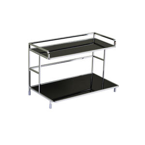 יוקרה קל משקל שולחן כפול מחסן מדפים מטבח סיים ברזל מדפים יהירות חדר אמבטיה מדפים - Product Image 5