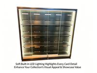 Vitrine de présentation sur mesure pour cartes de sport de collection classées, présentoir pour cartes de sport, lunettes de présentation