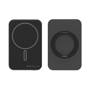 Batería Externa Magnética Inalámbrica 3 en 1 de 5000/10000 mAh, Carga Rápida PD de 15 W, Batería de Estado Sólido con Soporte Giratorio - Product Image 3