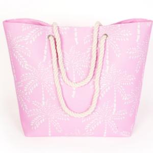 Moda al por mayor bolso de playa de las mujeres de algodón poliéster verano árbol de coco <span class=keywords><strong>turismo</strong></span> compras bolso de hombro - Product Image 1