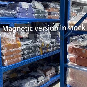 Logo personnalisé de qualité supérieure quantité minimale de commande bas 1 pièces étui de protection en gros pour téléphone portable housse de téléphone magnétique en cuir PU pour iphone 13 toutes les séries - Product Image 6