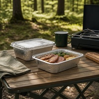 Prix d'usine – Barquettes jetables en aluminium de qualité alimentaire pour l'emballage de produits traiteur, export et cafés