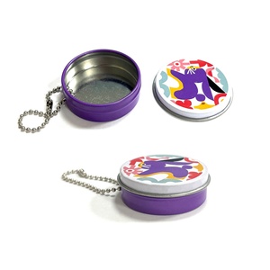 Boîte d'emballage métallique 40x14mm, boîte à bonbons, design personnalisé, mini boîte de rangement en métal, boîte métallique avec chaîne - Product Image 6