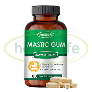 Экстракт Healthife Boswellia, смола для мастики, 60 капсул, капсулы для мастики - Product Image 2