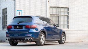 Kit de Carrocería GLC para <span class=keywords><strong>Benz</strong></span> Clase GLC 2020+ a GLC63 AMG, Parachoques Delantero y Trasero, Pasos de Rueda, Parrilla, Difusor, Tubo de Escape - Product Image 5