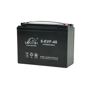 Batterie GEL AGM LEOCH 12V 40Ah 6-EVF-40 à décharge profonde sans entretien pour trottinette <span class=keywords><strong>électrique</strong></span>, vélo <span class=keywords><strong>électrique</strong></span>, énergie solaire, onduleur 223x92.5x170mm - Product Image 5