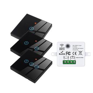 Industrielles <span class=keywords><strong>IoT</strong></span>-Gateway: WiFi RF433-Controller mit Tuya APP, zentrale Steuerung für Motoren/Lichter/Sensoren - Product Image 2