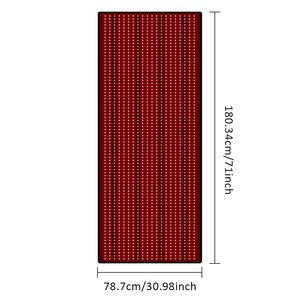 5 brillo y 3 modos cerca de la almohadilla de terapia de luz infrarroja Alfombrilla de luz roja Cuerpo completo - Product Image 6