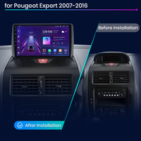 Junsun Radio de coche Android para Peugeot Expert 2007-2016 Radio de coche Multimedia CarPlay Unidad Principal para Peugeot Expert 2007-2016
