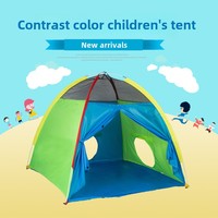 Grande tente en peluche personnalisée pour les jeux d'intérieur Maison de jeu interactive pour enfants et bébés en polyester