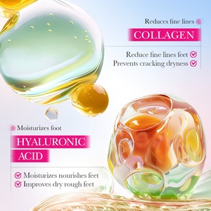Masque pour les pieds à la <span class=keywords><strong>fleur</strong></span> de cerisier SADOER pour les pieds secs et gercés, non gras, hydratant, doux, lisse, toutes saisons - Product Image 3