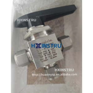 Vanne à boisseau sphérique Swagelok en acier inoxydable série 40, tube OD, SS-45XS8, utilisée H - Product Image 1