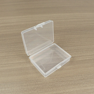 Transparent Plastic <b>Storage</b> <b>Box</b> Rectangle 5.7x4.4x1.7cm Covered <b>Small</b> Organizer For Jewelry Hardware Components Fishing Gear - Product Image 3