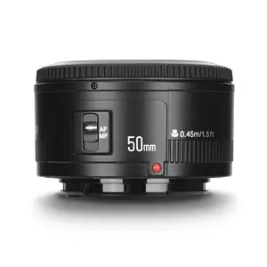 YONGNUO CAMERA EF LENS YN50MM F1.8 ouverture mise au point automatique pour appareils photo reflex numériques Canon EOS
