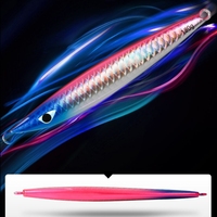 Offres Spéciales 120g 150g 180g métal gabarit UV lumineux leurre lent gabarits pêche leurre rivage coulé leurre pour eau de mer